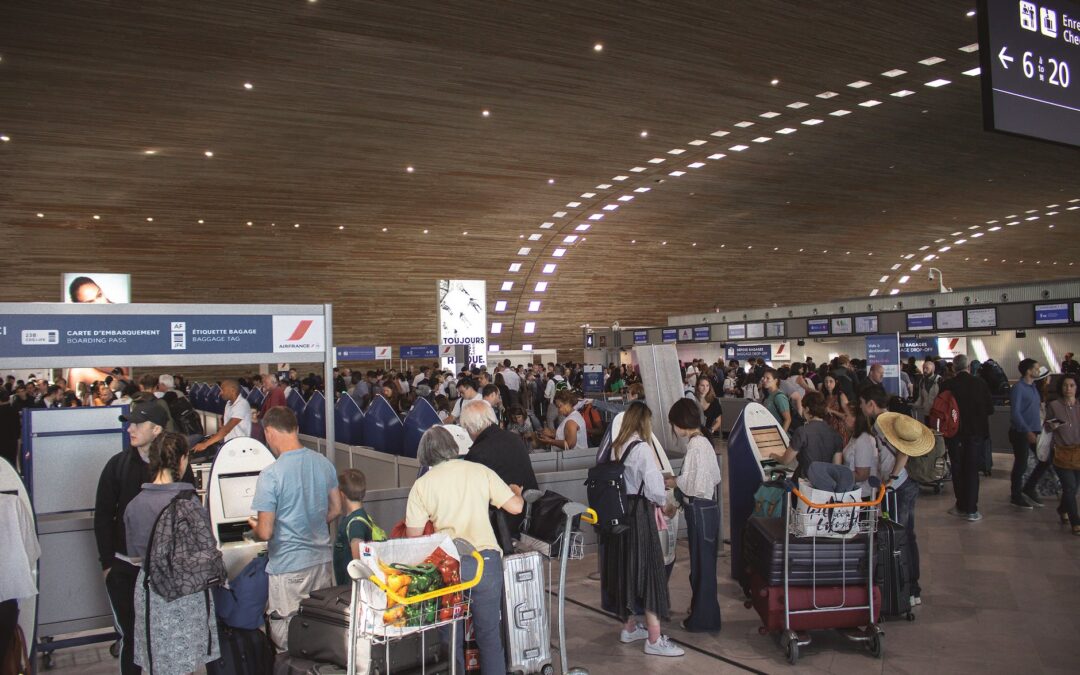 photo of people in airport